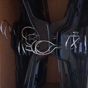 Set of 40 Commercial, Used Shirt Hangers 17"